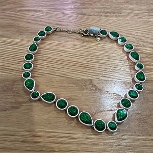 J. Crew Emerald Glitter Brulee